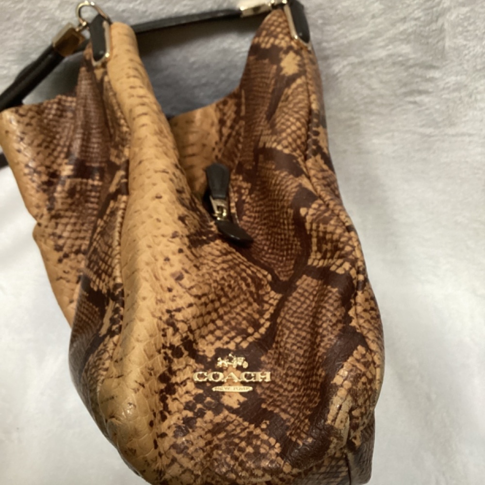 Coach Python Shoulder Bag - image 2